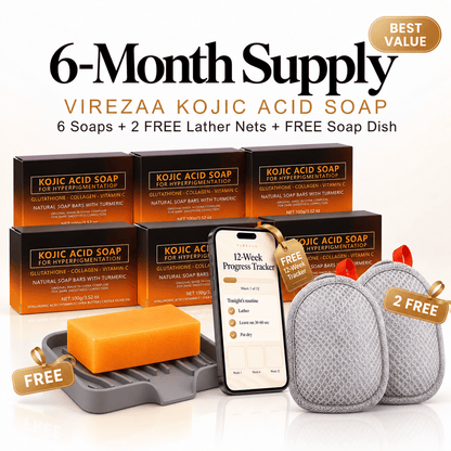 Virezaa Kojic Acid Soap Kit