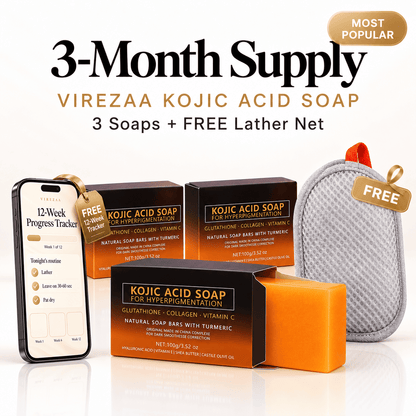 Virezaa Kojic Acid Soap Kit