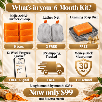Virezaa Kojic Acid Soap Kit
