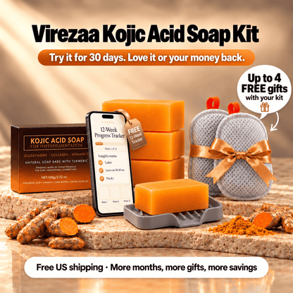 Virezaa Kojic Acid Soap Kit